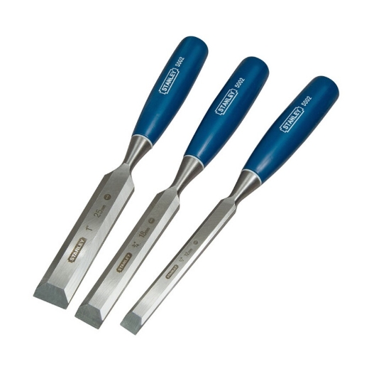 Afbeeldingen van Stanley® Houtbeitelset 3-delig (12, 18, 25 mm) - 0-16-128