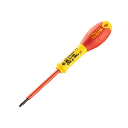 Afbeeldingen van Stanley® FatMax Schroevendraaier Phillips VDE PH0 X 75mm - 1-65-414