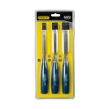 Afbeeldingen van Stanley® Houtbeitelset 3-delig (12, 18, 25 mm) - 0-16-128
