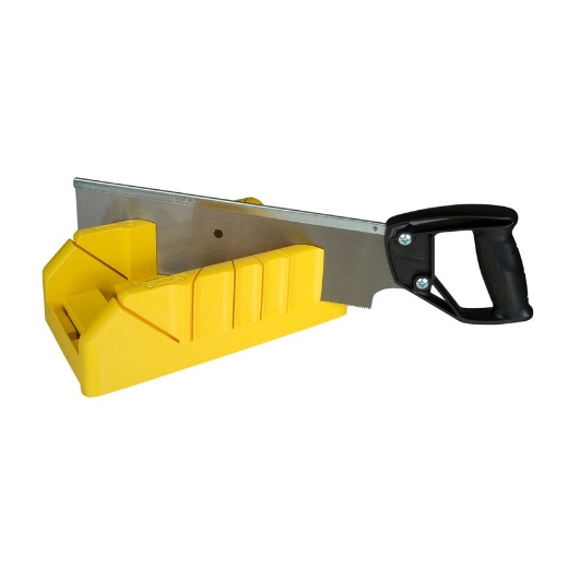 Afbeeldingen van Stanley® Verstekbak Kunststof met Kapzaag L350mm/B143mm/H95mm - 1-19-800