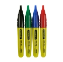 Stanley® Markeerstift Mini Groen/Blauw/Rood/Zwart - 1-47-329