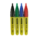 Afbeeldingen van Stanley® Markeerstift Mini Groen/Blauw/Rood/Zwart - 1-47-329