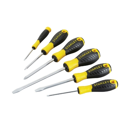 Afbeeldingen van Stanley® Schroevendraaierset Essential 6-delig - STHT0-60208