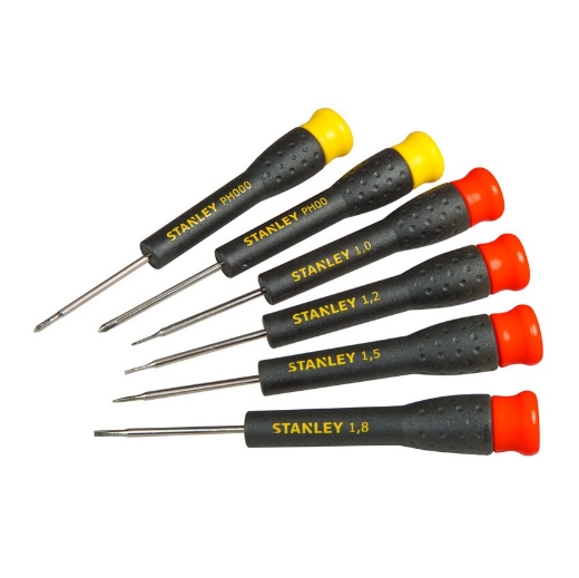 Afbeeldingen van Stanley® Precisie Schroevendraaierset (Parallel 1-1,8 & PH) 6-delig - STHT0-62631