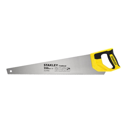 Afbeeldingen van Stanley® Houtzaag Tradecut Universal 550mm 8 TPI - STHT1-20352