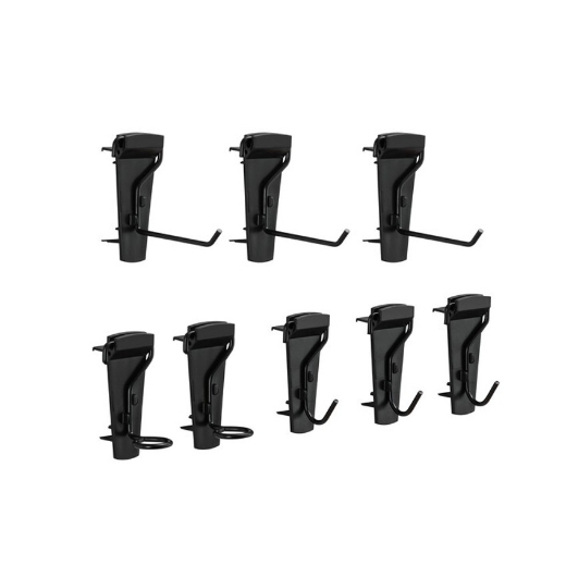 Afbeeldingen van Stanley® Track Wall® Hakenassortiment small 8 stuks - STST82617-1
