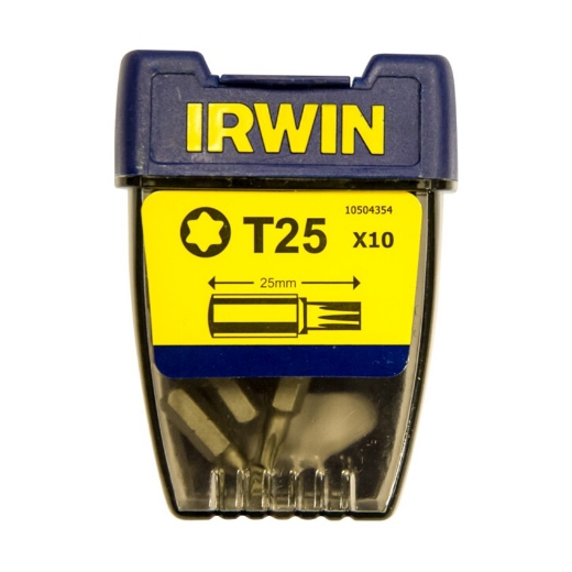 Irwin bits Torx TX25 - 1/4” 25mm, 10 stuks - 10504354