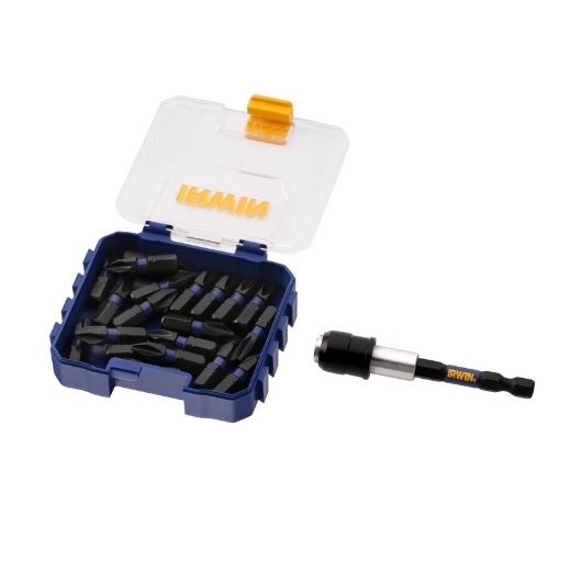Afbeeldingen van Irwin Impact Pro 25mm PH2 (20 stuks) & bithouder - IW6061323
