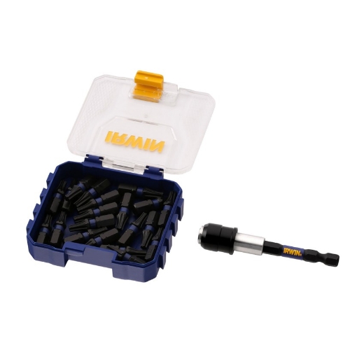 Afbeeldingen van Irwin Impact Pro 25mm TX20 (20 stuks) & bithouder - IW6061621