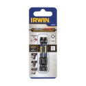 Afbeeldingen van Irwin bits vierkant SQ3 Impact PRO 57mm, 2 stuks - IW6061206