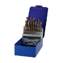 Afbeeldingen van Irwin HSS metaalboor 135° Cobalt, 25-delige set in metalen koffer: 1 - 13mm in stappen van 0.5mm - 10503730