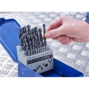 Afbeeldingen van Irwin HSS Pro boorset 25-delig in metalen koffer: 1 - 13mm in stappen van 0.5mm - 10502504