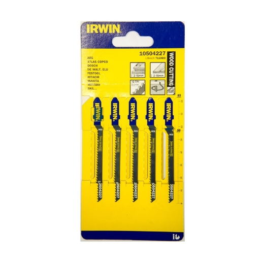 Afbeeldingen van Irwin decoupeerzaag voor hout HCS, 83mm, 12 TPI, T119BO, standaard smalle contour - 10504227