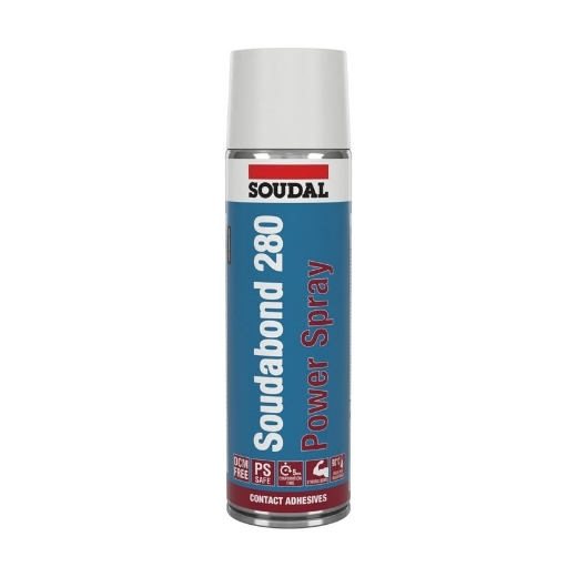 Afbeeldingen van Soudal Soudabond 280 power spray (lijmspray), spuitbus 500ml - 146311