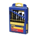 Afbeeldingen van Irwin HSS Pro boorset 19-delig in metalen koffer: 1 - 10mm in stappen van 0.5mm - 10502500