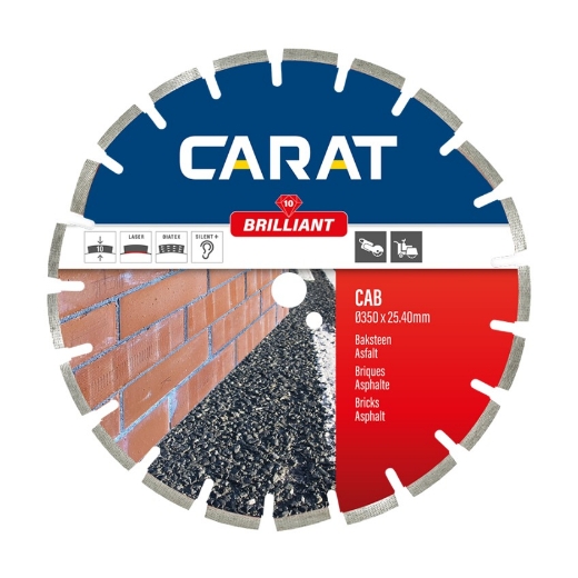 Carat diamantschijf CAB brillliant 300x20mm - asfalt - CAB3002000