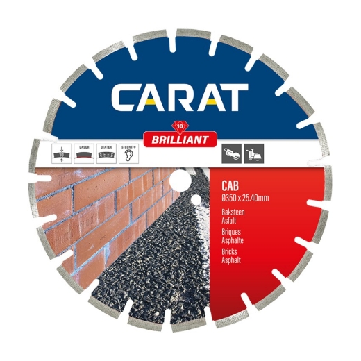 Carat diamantschijf CASS premium 300x20mm - baksteen & asfalt - CASS300200