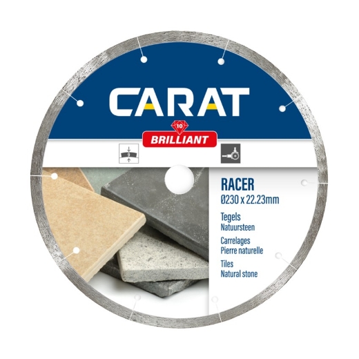 Afbeeldingen van Carat diamantschijf CDB Racer 230x22.23mm - tegels & natuursteen - CDB2303000