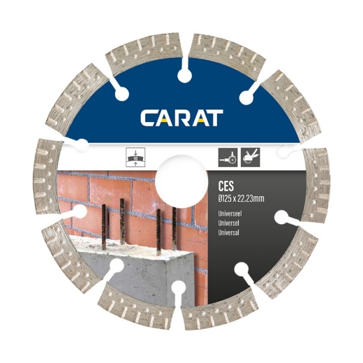 Carat diamantschijf CES standaard 115x22.23mm voor universeel gebruik - CES1153010