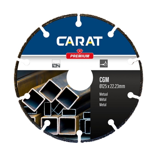 Carat diamantschijf CGM premium 125x22.23mm voor metaal - CGM1253000