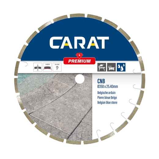 Afbeeldingen van Carat diamantschijf CNB standaard 300x25.4 - arduin - CNB3004000