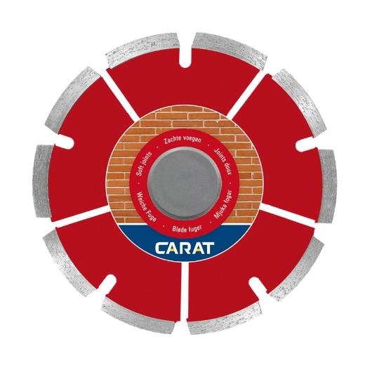 Carat voegenfrees CTA standaard 6x6x115x22.23mm - zachte voegen - CTA1153000