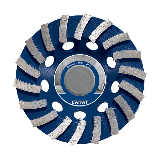 Afbeeldingen van Carat slijpkop CUDF premium 180x22.23mm - beton - CUDF180300