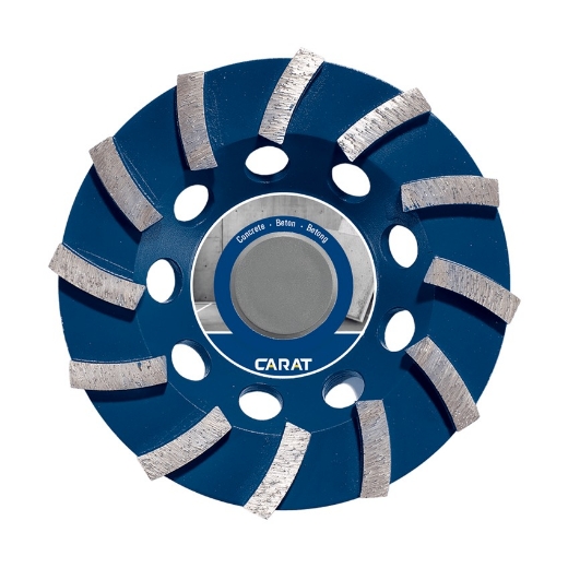 Afbeeldingen van Carat slijpkop CUDG standaard 125x22.23mm - beton - CUDG125300
