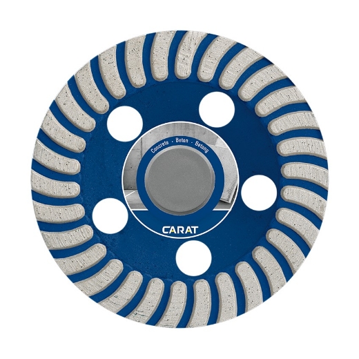 Afbeeldingen van Carat slijpkop CUM premium 125mm x M14 - beton & natuursteen - CUM125MC00