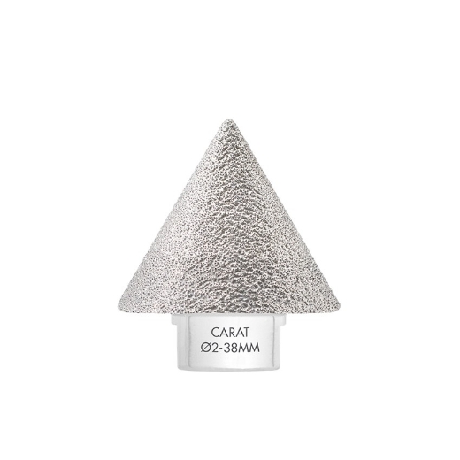 Carat diamant tegelfrees conisch 2-38mm M14 (droog gebruik) - EHM0380406