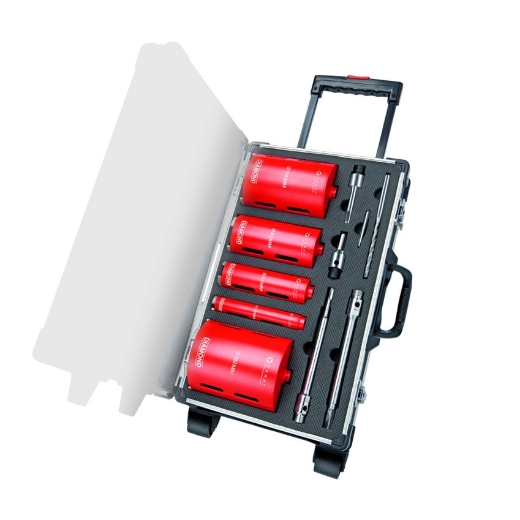 Afbeeldingen van Carat diamant droogboorset - boormachine - HTESET0000