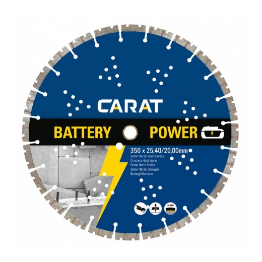 Carat diamantschijf CB battery power premium 350x25.4mm - CBP3504200