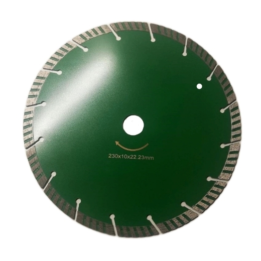 Afbeeldingen van Diamantschijf Ø 230mm turbo voor (gewapend) beton & graniet, Asgat 22.2mm - CPTS230