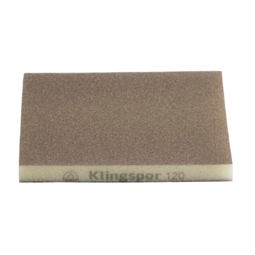 Klingspor SW 501 Handschuurblok/schuurspons 96x123x12.5mm, korrel 220, voor verf, lak, plamuur en hout - 125282
