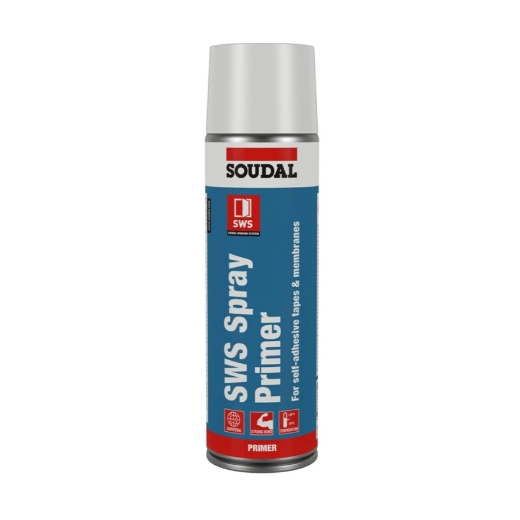 Soudal SWS Spray primer transparant, spuitbus 500ml - 156498