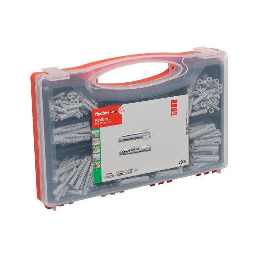Afbeeldingen van Fischer pluggenset box met pluggen SX Plus & UX - 569147