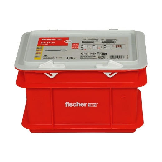 Afbeeldingen van Fischer spreidplug type SX Plus 8x40, in box van 400st. - 567918