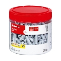 Afbeeldingen van Fischer spreidplug type SX Plus 6x30, met kraag, in ronde pot 200st. - 567921