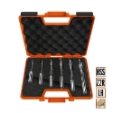 Afbeeldingen van CMT Set van 6 rechte langgatboren S=13x50mm Z2 LH HL - 161.001.10