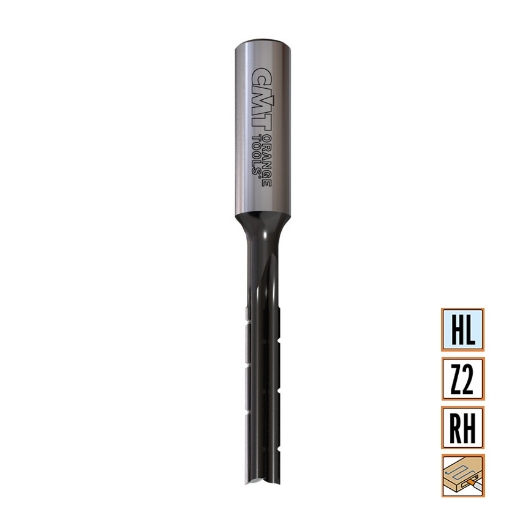 Afbeeldingen van CMT Langgatboor D=12mm I=80mm LT=135mm S=13x50mm Z2 RH HL - 172.120.31