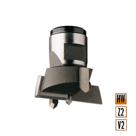 Afbeeldingen van CMT Cilinderkopboor D=36mm LT=30mm S=M12x1mm Z2+V2 RH HW - 501.360.11