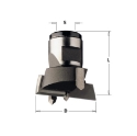 Afbeeldingen van CMT Cilinderkopboor D=40mm LT=30mm S=M12x1mm Z2+V2 RH HW - 501.400.11