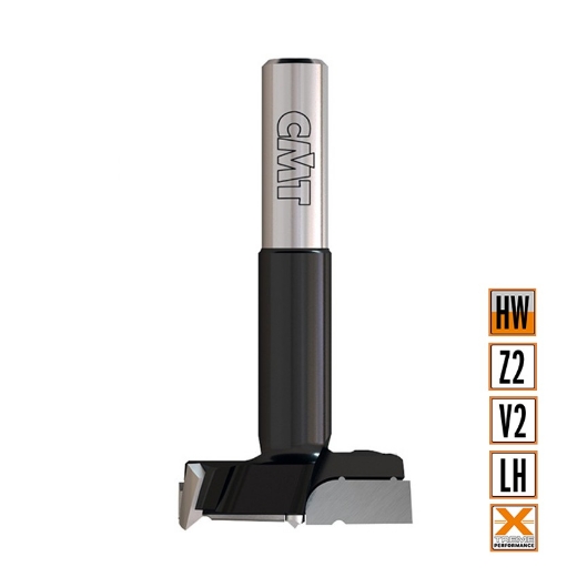 Afbeeldingen van CMT Cilinderkopboor D=35mm LT=70mm S=10x26mm Z2+V2 LH HW - 369.350.42