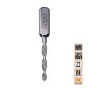Afbeeldingen van CMT Drevelboor D=8mm I=35mm LT=70mm S=10x26mm Z2 RH HWM - 314.080.21