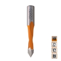 Afbeeldingen van CMT Spitse drevelboor D=12.7mm I=35mm LT=70mm S=10x26mm Z2 RH HW - 314.127.11