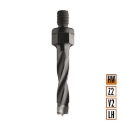 Afbeeldingen van CMT Drevelboor D=10mm I=43mm S=M10x20mm Z2+V2 LH HW - 346.100.12