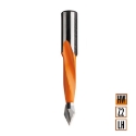 Afbeeldingen van CMT Spitse drevelboor D=12mm I=44mm LT=77mm S=10x26mm Z2 LH HW - 366.120.12