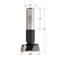 Afbeeldingen van CMT Cilinderkopboor D=15mm LT=57.5mm S=10x26mm Z2+V2 LH HW - 317.150.42