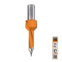 Afbeeldingen van CMT Drevelboor met vaste verzinker D=5mm I=35mm LT=70mm S=10x15mm Z2 RH HW - 378.052.11