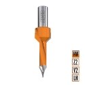 Afbeeldingen van CMT Drevelboor met vaste verzinker D=5mm I=35mm LT=70mm S=10x15mm Z2 LH HW - 378.052.12